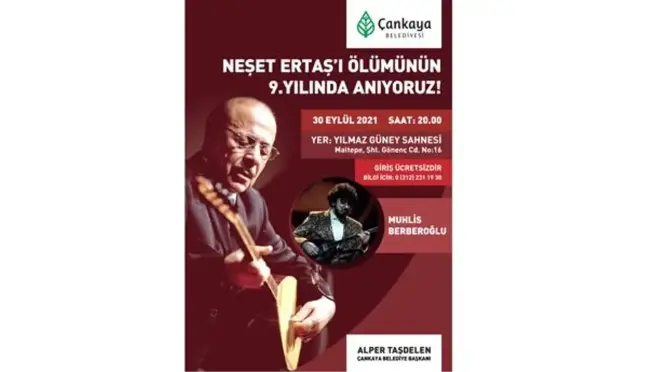Neşet Ertaş Türkülerle Anılacak
