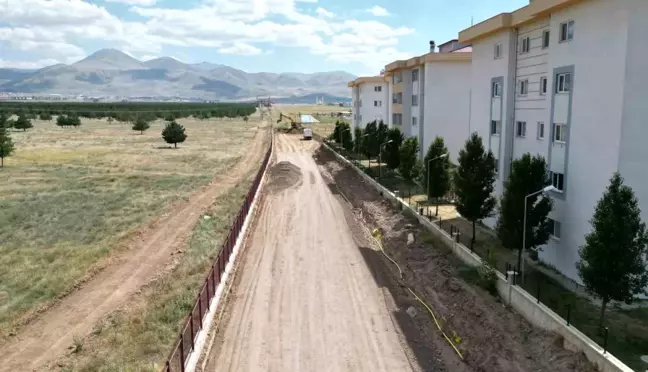 Erzurum Büyükşehir Belediyesi Ulaşım Ağına Yeni Bağlantı Yolu Ekliyor