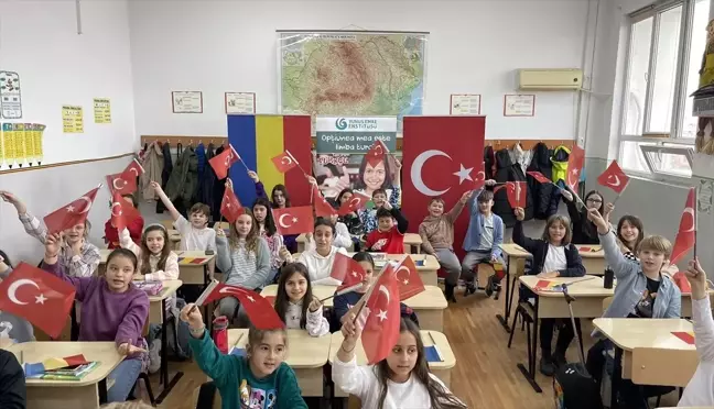 Bükreş Yunus Emre Enstitüsü, Romanya'da Türkçe öğrenen öğrenciler için etkinlik düzenledi