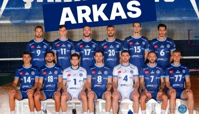 Arkas Spor'un CEV Challenge Kupası Maç Programı Belli Oldu