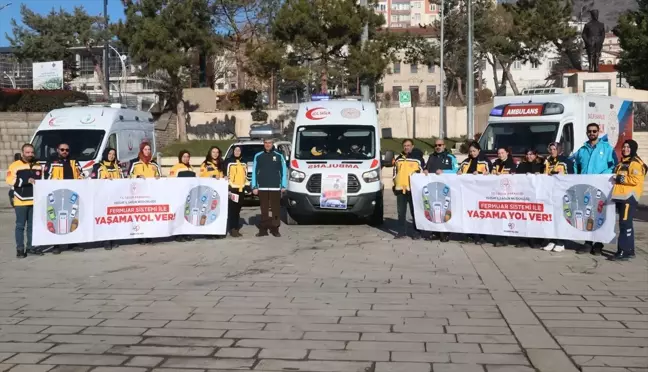 Yozgat'ta 'Fermuar Sistemiyle Yaşama Yol Ver' Kampanyası Tanıtıldı