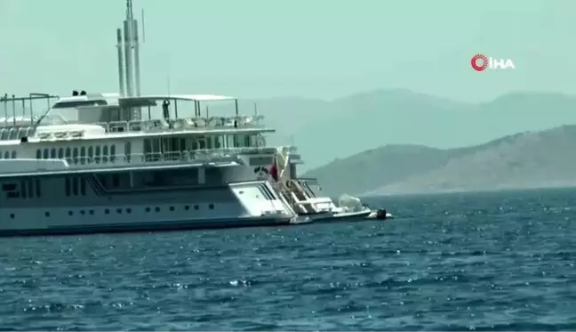 Yüzen mücevher Bodrum'da