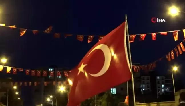 Siverekliler 15 Temmuz Şehitlerini anmak için buluştu