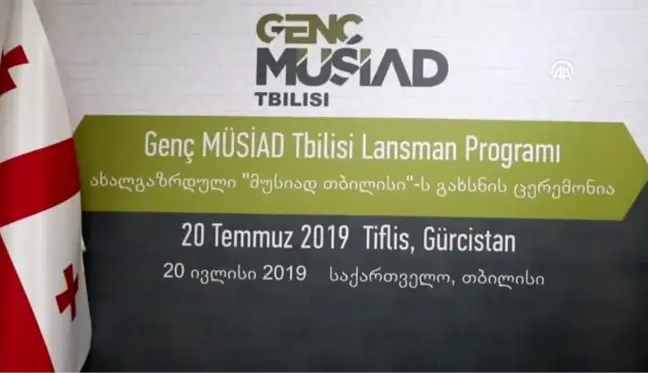 Genç MÜSİAD Tiflis Ofisi açıldı