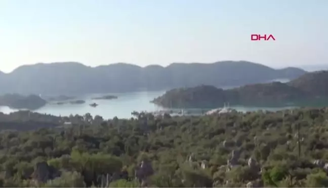 ANTALYA AKDENİZ FOKUNUN KEKOVA'DA BALIK KEYFİ