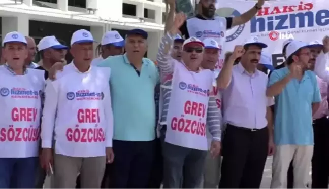 Hizmet-İş'ten greve destek