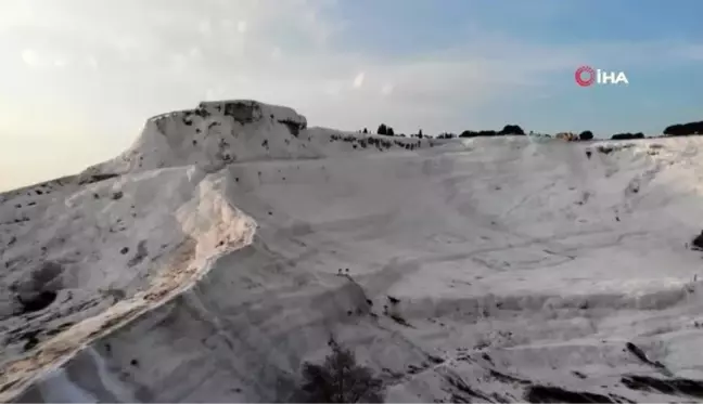 Beyaz cennette bayram bereketi yaşanmaya başlandı