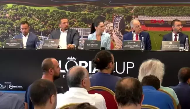 SPOR Gloria Cup 2019'un basın toplantısı yapıldı