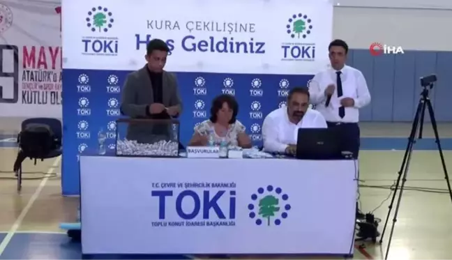 Bartın'da TOKİ kurası heyecanı