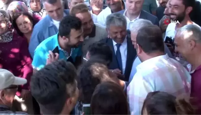 Kaymakçı'da Binali Yıldırım'a sevgi seli