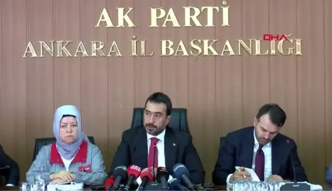 AK Parti Ankara İl Başkanı Talimat verdik; hangi arkadaş varsa orada, bir an evvel çıksınlar