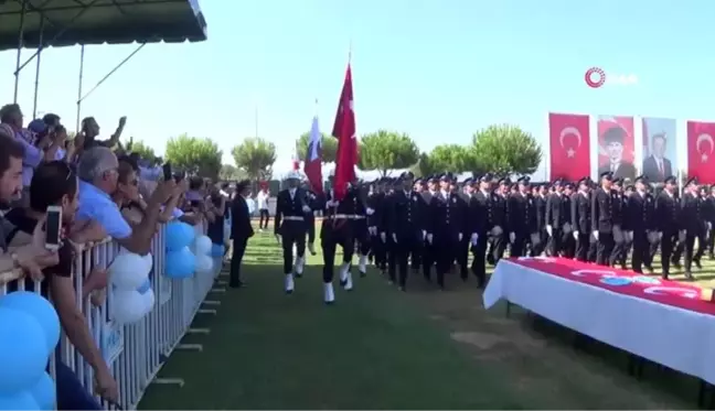 Aydın POMEM'de 459 polis adayı mezun oldu