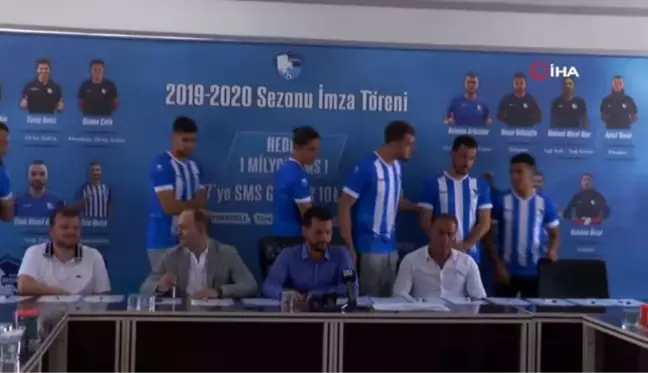 BB Erzurumspor 15 futbolcu ile sözleşme imzaladı