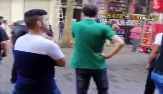 Beyoğlu'nda yangın paniği