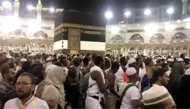 Arafat öncesi son tavaflar yapılıyor - MEKKE