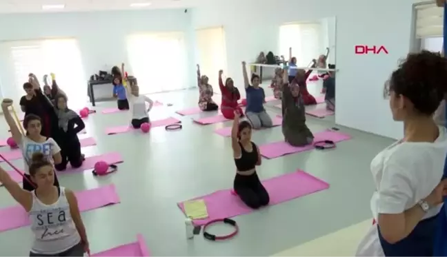 ADANA Kadınların pilates keyfi