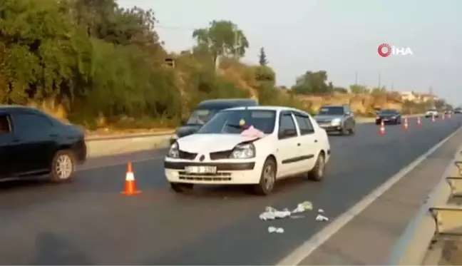 Yolun karşısına geçmek isterken canından oldu