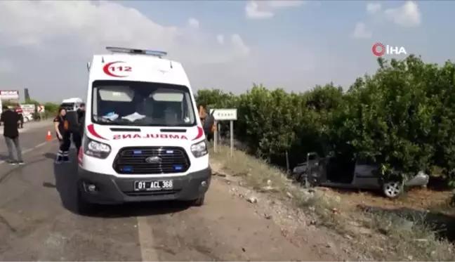 Kozan'da iki araç kafa kafaya çarpıştı: 1 ölü 3 yaralı