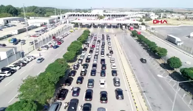 EDİRNE Gurbetçilerin yüzünü 'otopark' güldürdü