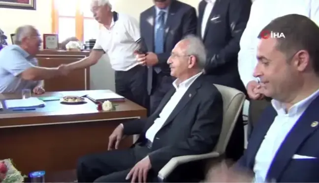 CHP Genel Başkanı Kılıçdaroğlu Gömeç'te