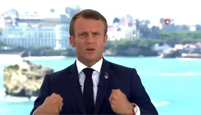 Fransa Cumhurbaşkanı Macron'dan G7 zirvesi öncesi dünyaya çağrı