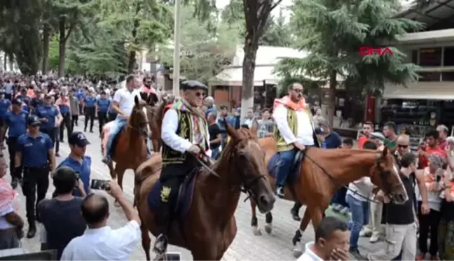 Antalya elmalı'da yörük göçü canlandırıldı