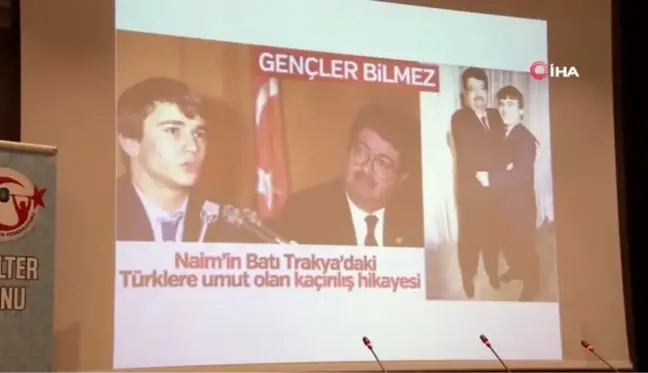 Naim Süleymanoğlu'nun kitap tanıtımı yapıldı