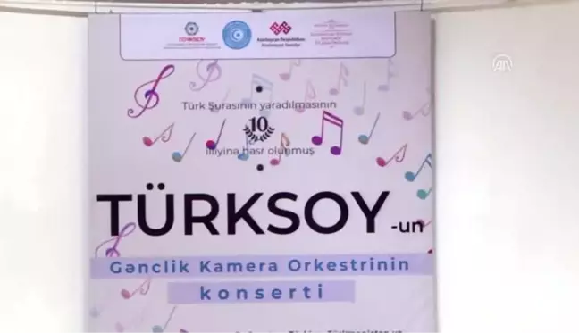 TÜRKSOY Gençlik Oda Orkestrası'ndan konser - BAKÜ