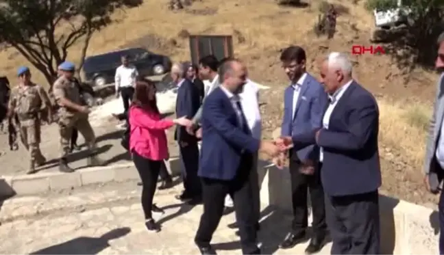 Hakkari cumhurbaşkanlığı kültür ve sanat politikaları kurulu üyeleri, şemdinli'de