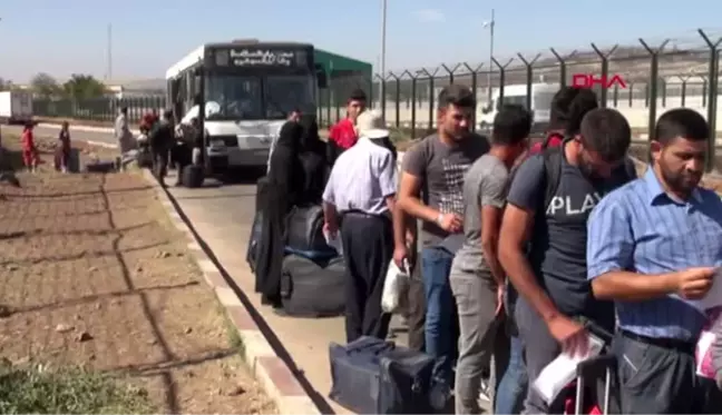 Kilis bayramı ülkesinde geçiren 37 bin suriyeli, türkiye'ye döndü