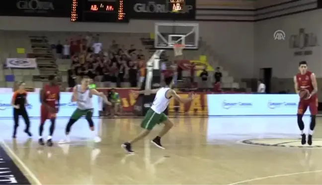 Basketbol: Gloria Kupası - Zalgiris Kaunas: 71 - Galatasaray Doğa Sigorta: 70