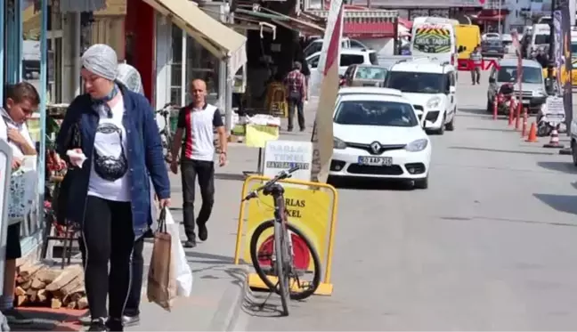 Tokat kaldırım işgali yapan esnafları 'yazıyla' uyardı