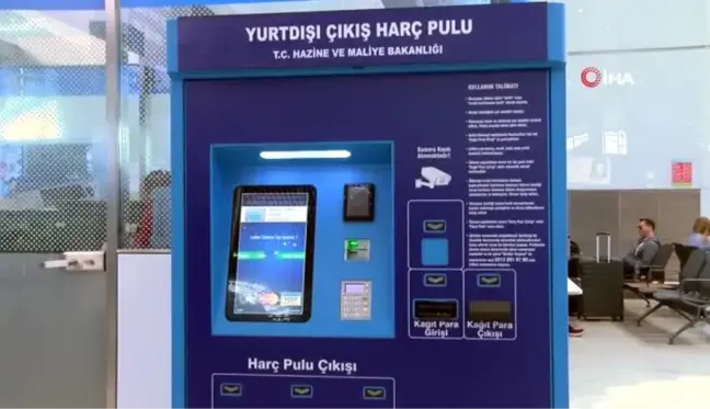 Yurt dışı çıkış harç pulu alımında yeni dönem