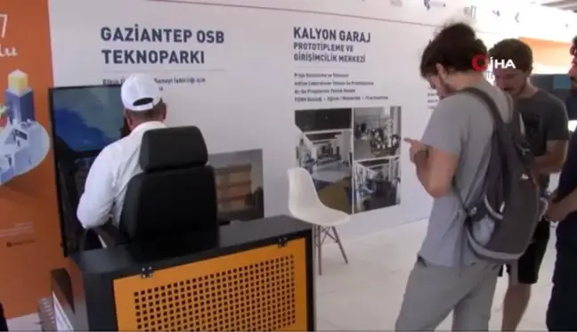 Hasan Kalyoncu Üniversitesi elektrikli bisikletiyle TEKNOFEST'te