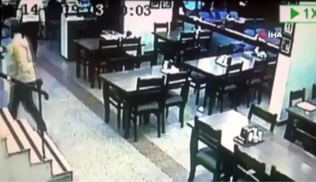 Oyunculara saldırıp, restorana zarar veren zanlıların görüntüleri ortaya çıktı