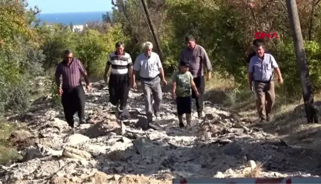 Mahallelinin kullandığı 50 yıllık yol kullanıma kapatıldı