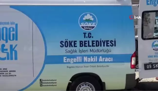 Söke'de engelli nakil aracı hizmete girdi