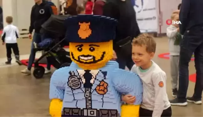 Finlandiya'da Lego Festivali renkli görüntüler oluşturdu