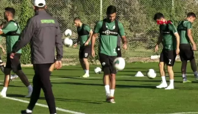 Spor konyaspor'da kasımpaşa maçı hazırlıkları başladı