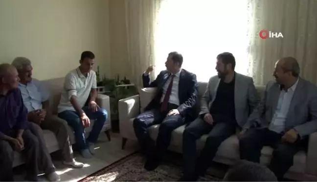 Barış Pınarı gazisi baba ocağında...