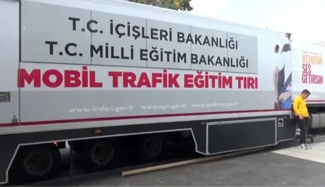 Mobil Trafik Eğitim Tırı, Afyonkarahisar'da