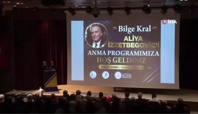 Aliya İzzetbegoviç, ölümünün 16'ıncı yılında Bayrampaşa'da anıldı