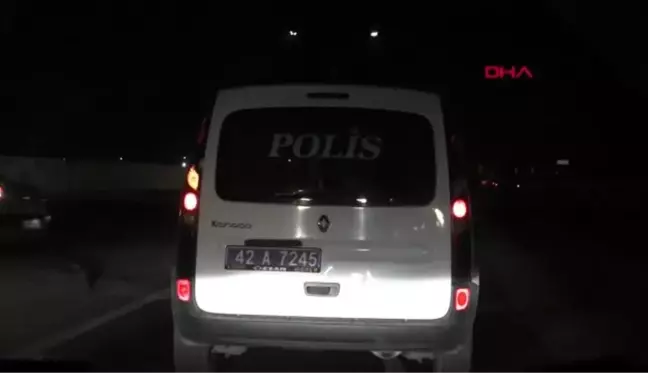 Konya'da 350 polisle, narkotik ve asayiş operasyonu