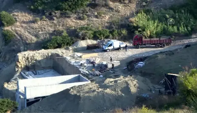 Karaburun'daki sit alanına yapılan inşaatta yıkım başladı