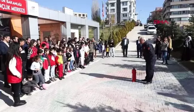 Ankara ara tatilde öğrencilere deprem ve yangın tatbikatı