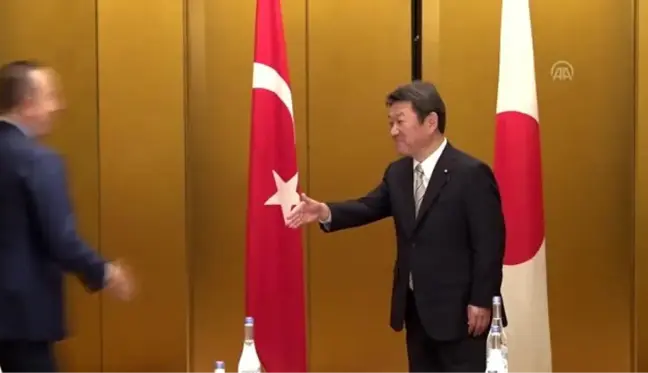 Çavuşoğlu, Japon mevkidaşı ile görüştü