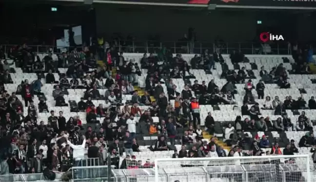 Beşiktaş - Slovan Bratislava maçından kareler -1-