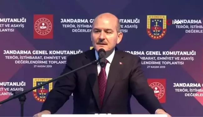 İçişleri Bakanı Süleyman Soylu: 