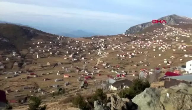 Trabzon sisdağı yaylası'nda kaçak yapı yıkımı