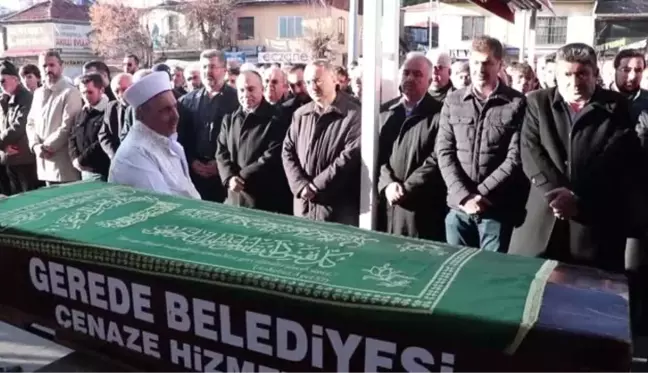 Eski Bolu Milletvekili Yüksel Coşkunyürek'in babası defnedildi